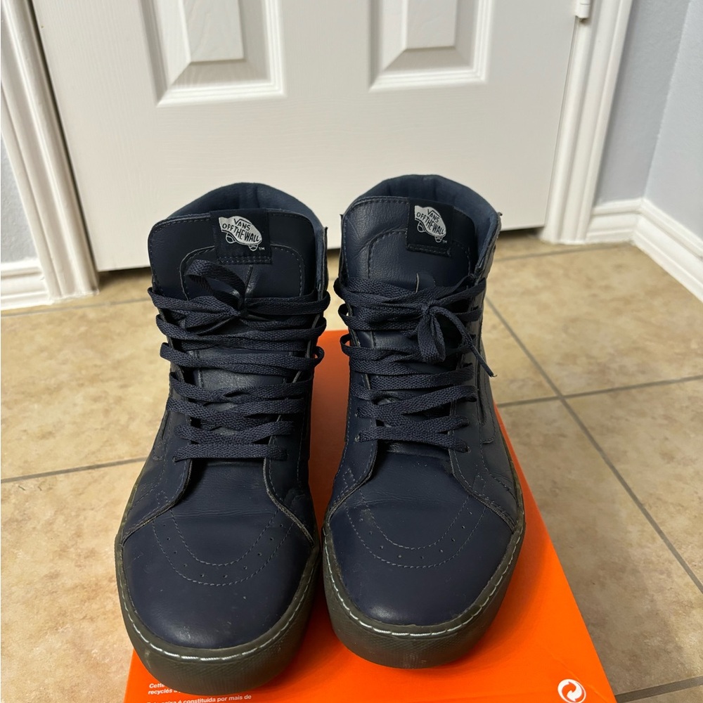 Vans sk8 hi blue size 11us